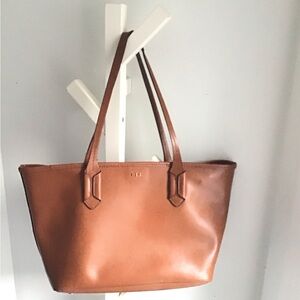 Lauren Ralph Lauren Brown Tote Bag